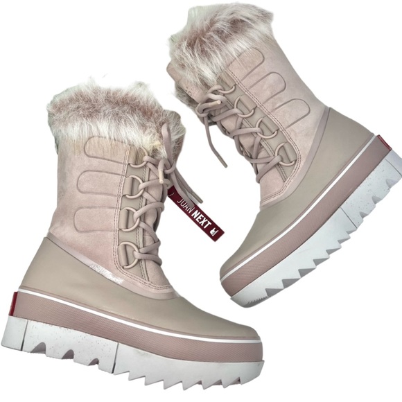 SOREL Joan of Arctic Next Faux Fur Waterproof Boot size 10 - Picture 3 of 13